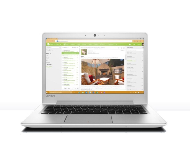 Lenovo Ideapad 510s-13 i5-7200U/8GB/256/Win10 Biały - 345259 - zdjęcie 6